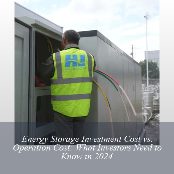 Energy Storage Investment Cost vs. Operation Cost: What Investors Need to Know in 2024